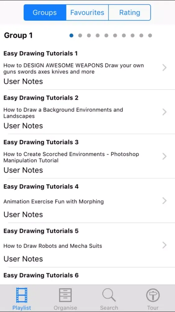 Easy Drawing Tutorials স্ক্রিনশট