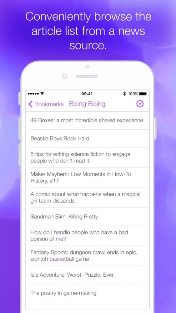 NewsBot - Listen to Your News Articles Handsfree like Podcasts स्क्रीनशॉट