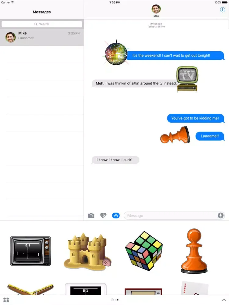 Ảnh chụp màn hình của Fun-n-Games iPad 