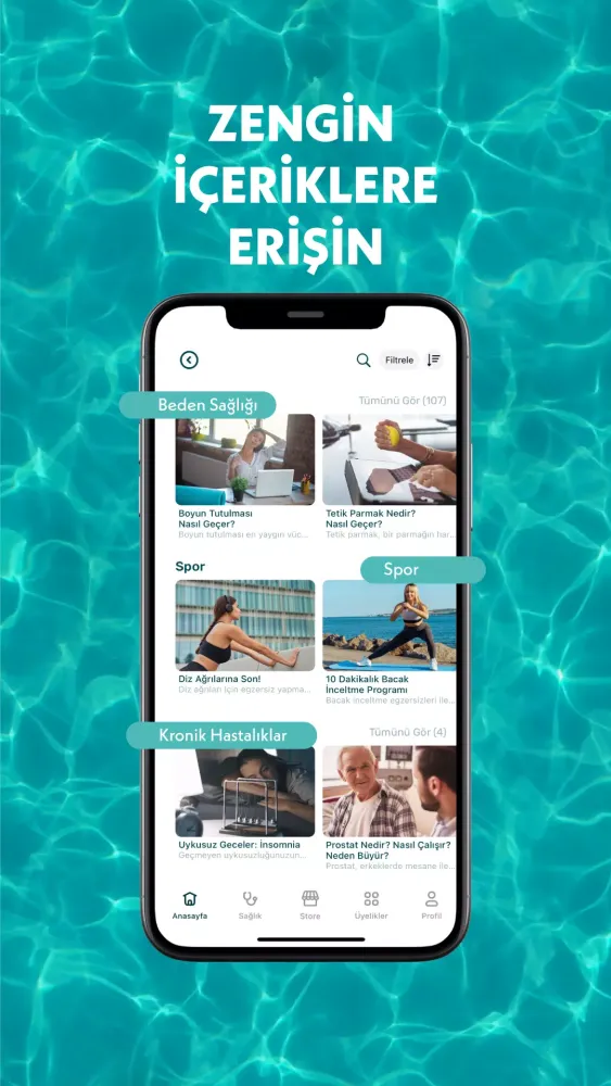 Acıbadem LifeClub - SuperApp 스크린샷