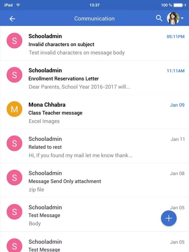 Tangkapan layar Solitaire School iPad 