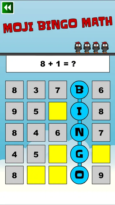 Moji Bingo Math应用截图