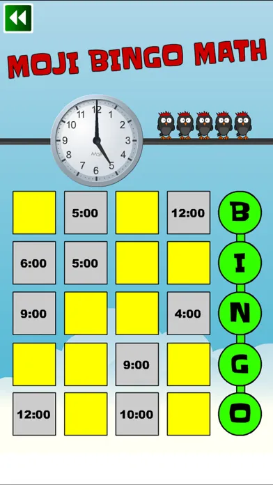 Moji Bingo Math应用截图
