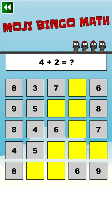 Moji Bingo Math应用截图