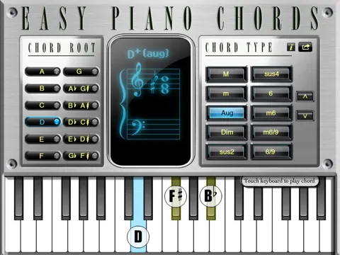 Easy Piano Chords iPad  سکرین شاٹس