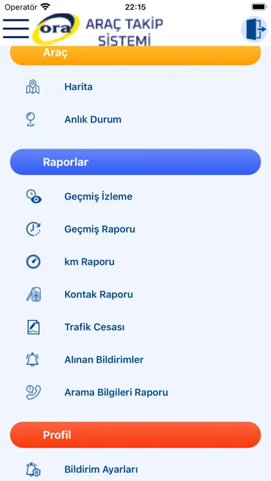 Ora Araç Takip应用截图