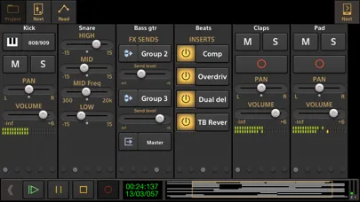 Audio Evolution Mobile Studio Ekran Görüntüleri
