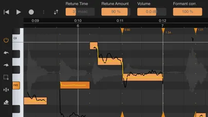 Vocal Tune Studio سکرین شاٹس