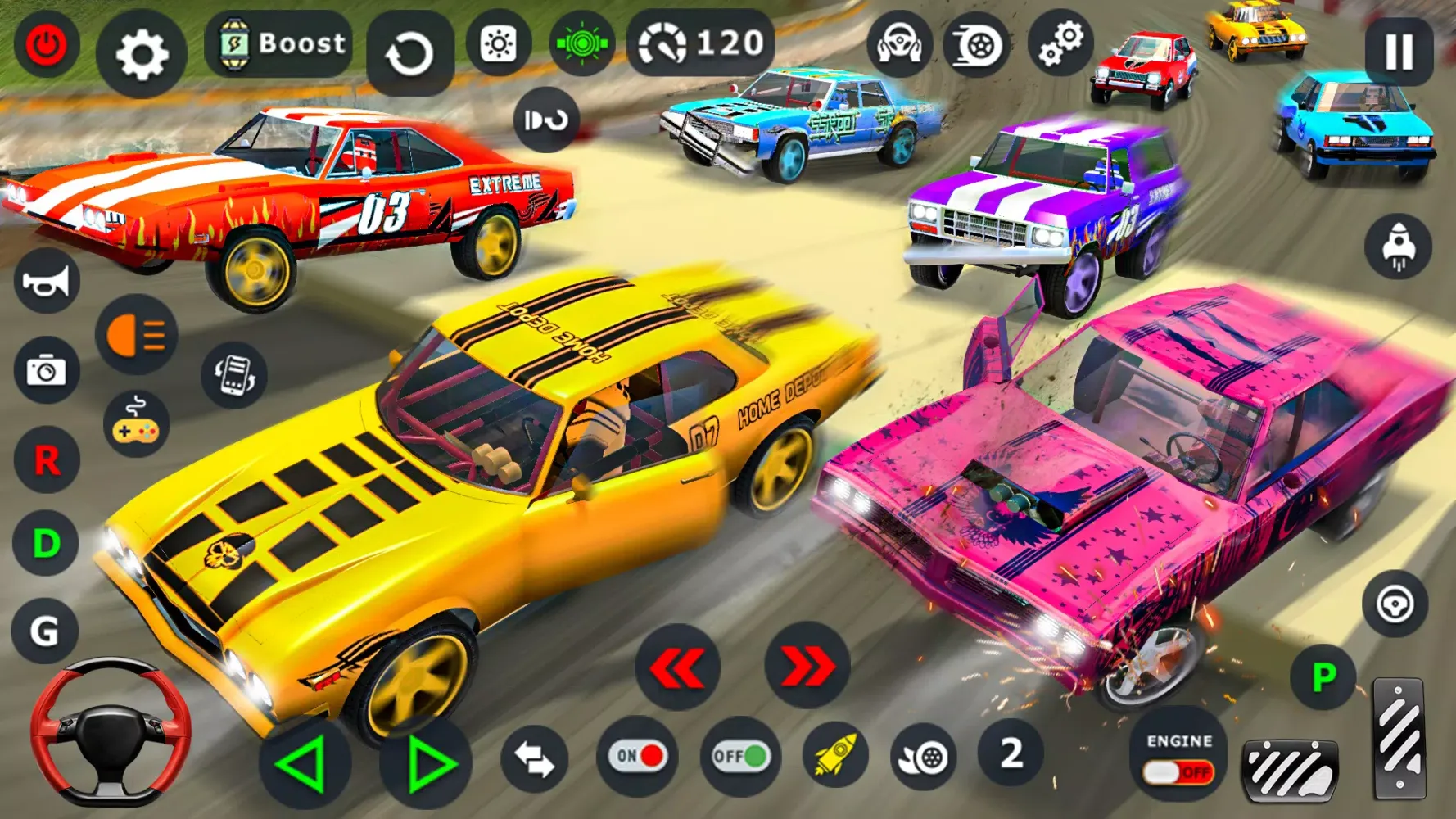 Demolition Derby Car Games 3D Screenshots