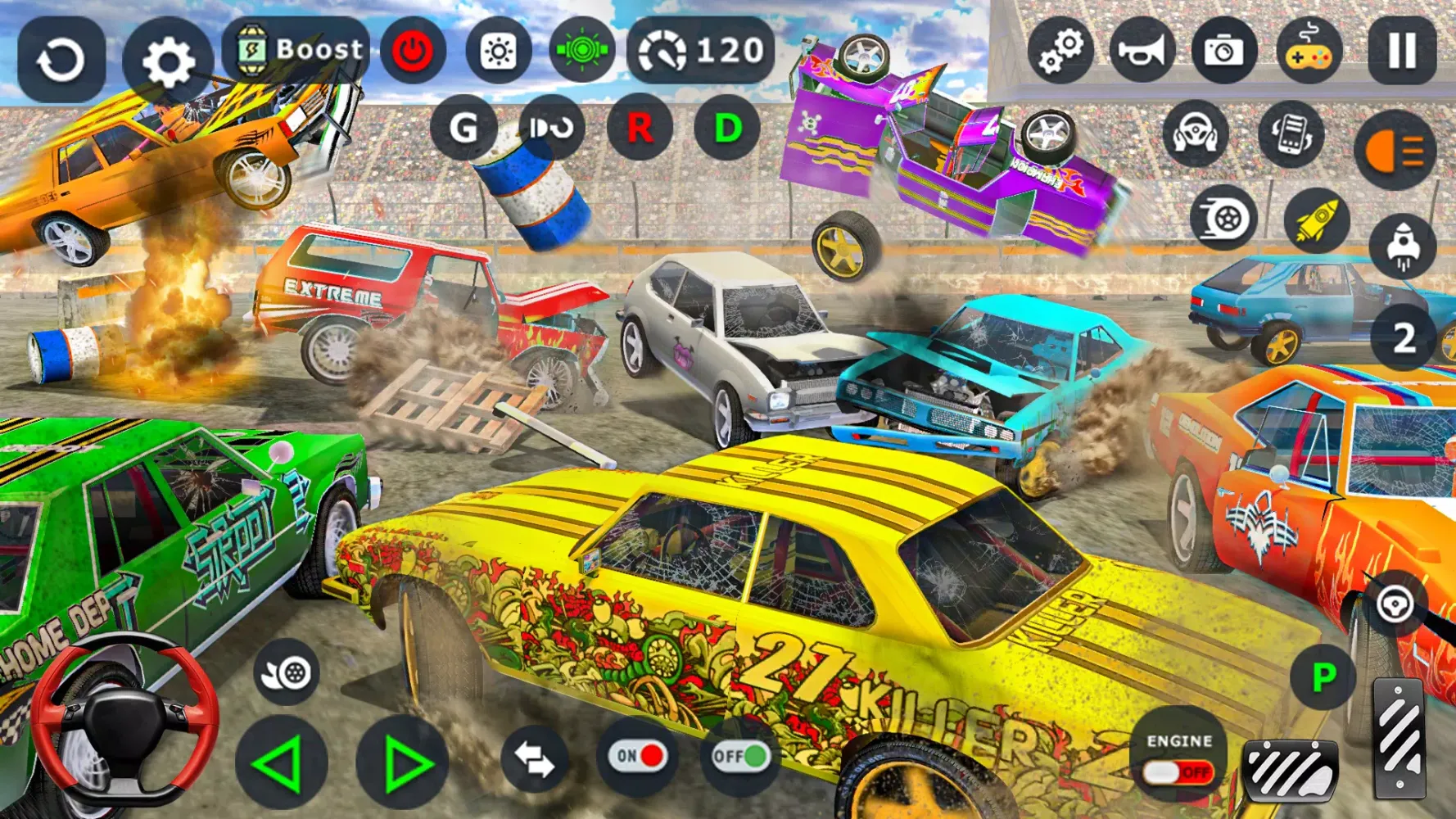 Demolition Derby Car Games 3D Screenshots