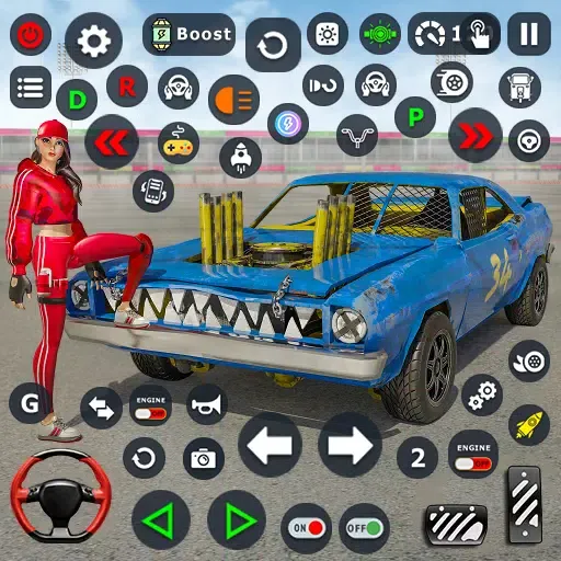 Demolition Derby Car Games 3D Screenshots