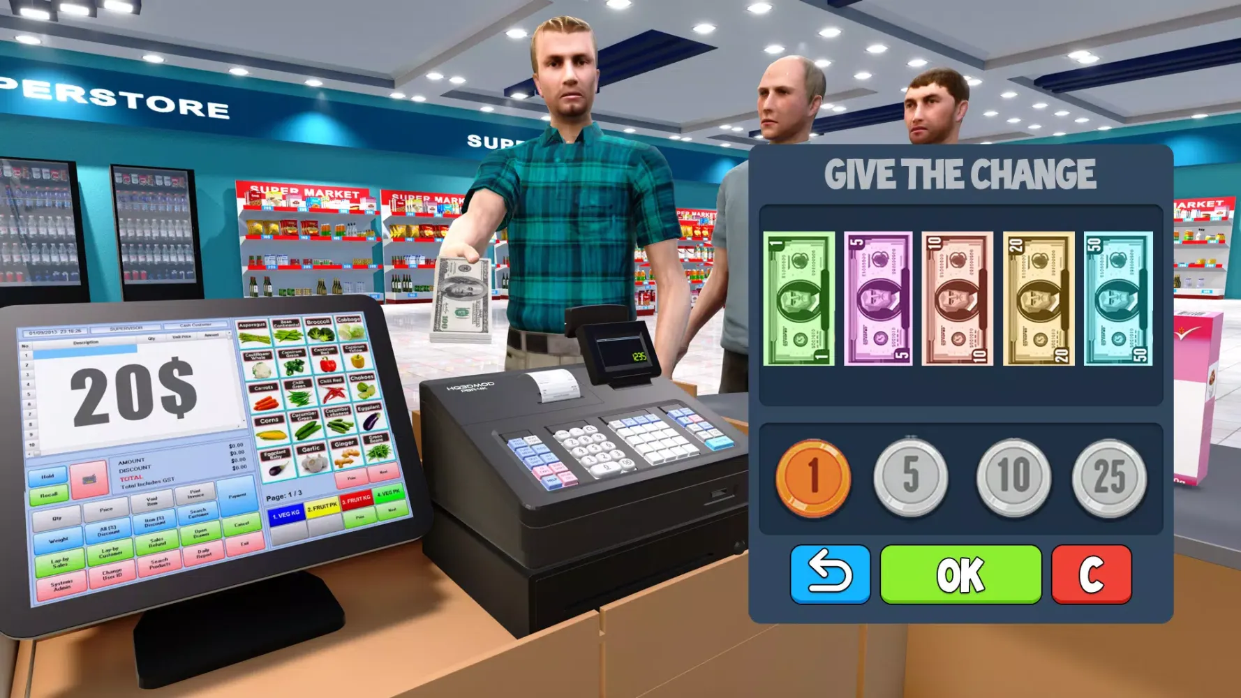 My Supermarket Management Game স্ক্রিনশট