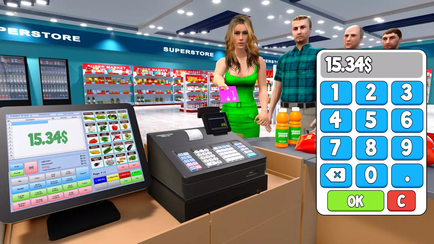 My Supermarket Management Game স্ক্রিনশট