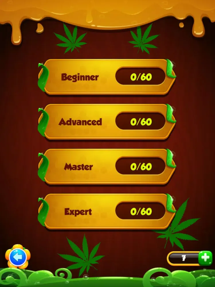 Hexa Weed - hemp block puzzle iPad  स्क्रीनशॉट
