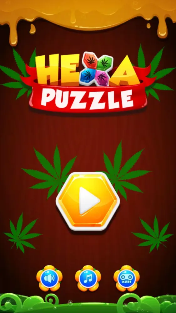 Hexa Weed - hemp block puzzle स्क्रीनशॉट