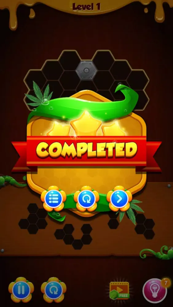 Hexa Weed - hemp block puzzle स्क्रीनशॉट