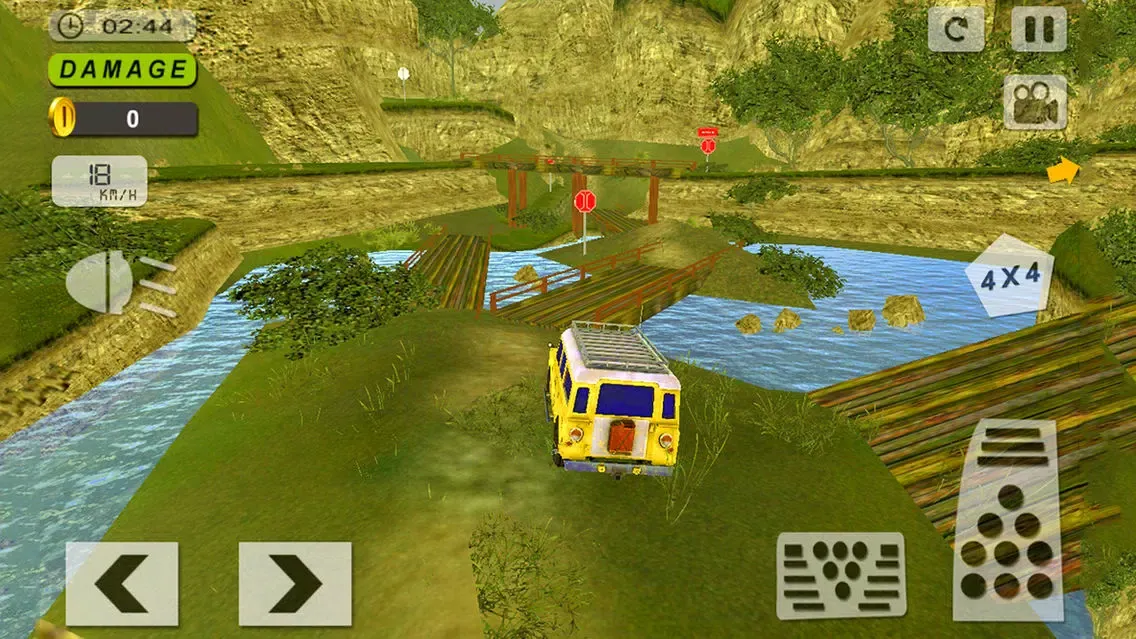 Extreme OffRoad Jeep Driving Adventure سکرین شاٹس