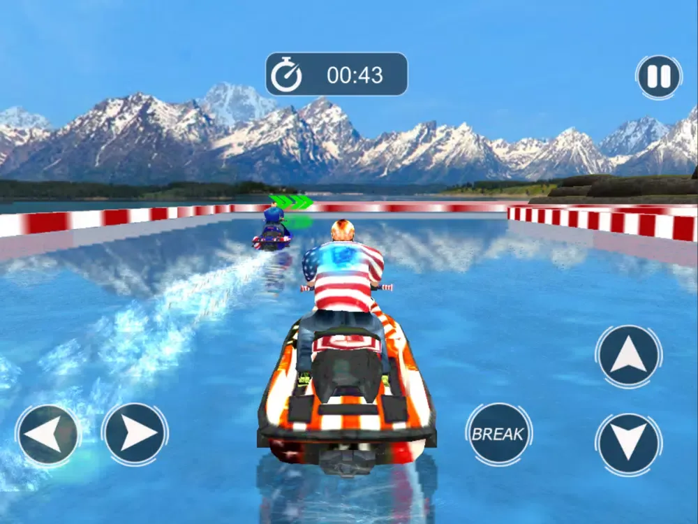 Capturas de tela do Extreme JetSki Water Racing iPad 