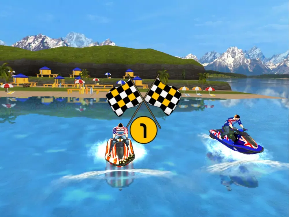 Capturas de tela do Extreme JetSki Water Racing iPad 