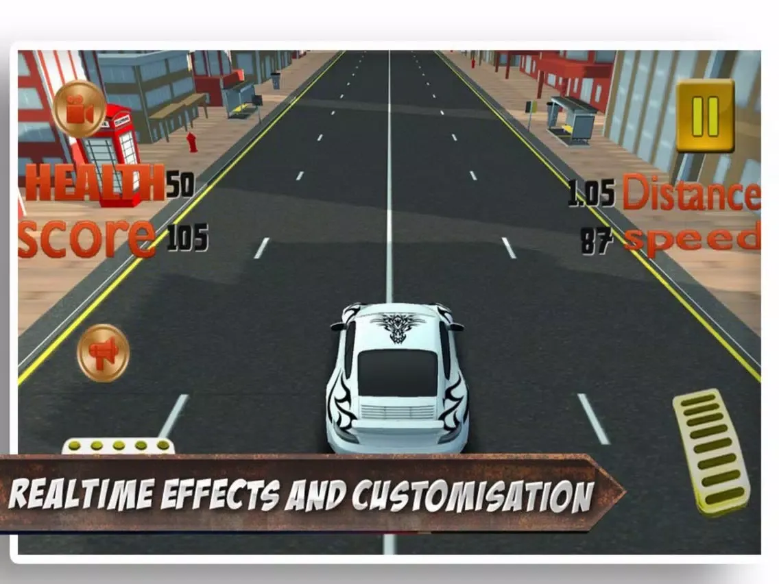 Crazy Racing City - Car Speed iPad  स्क्रीनशॉट