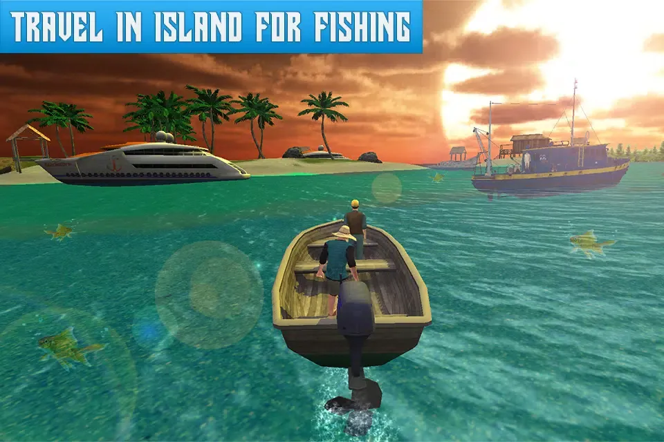 Скриншоты Boat Fishing Simulator Hunting