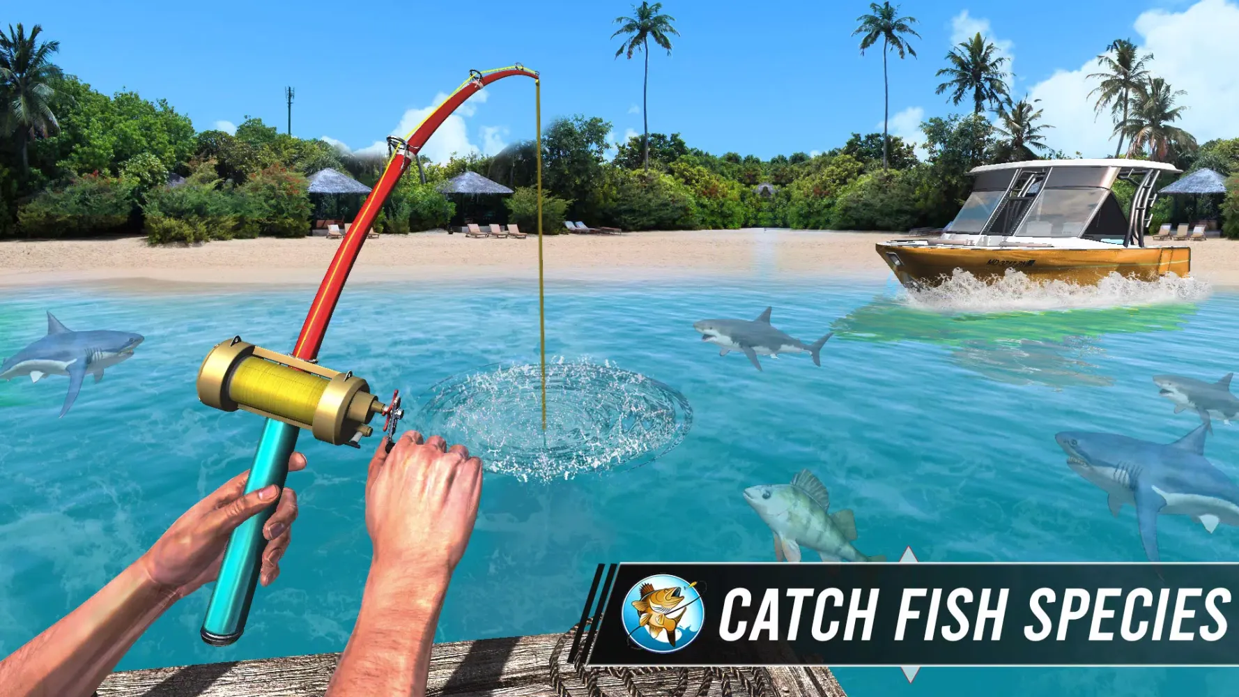 Скриншоты Boat Fishing Simulator Hunting
