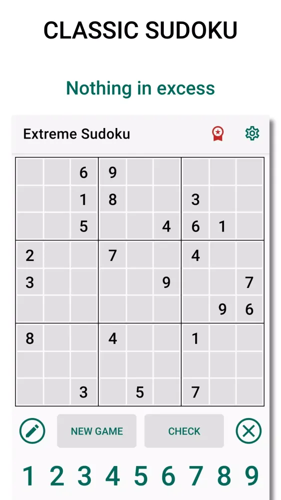 Extreme Sudoku स्क्रीनशॉट
