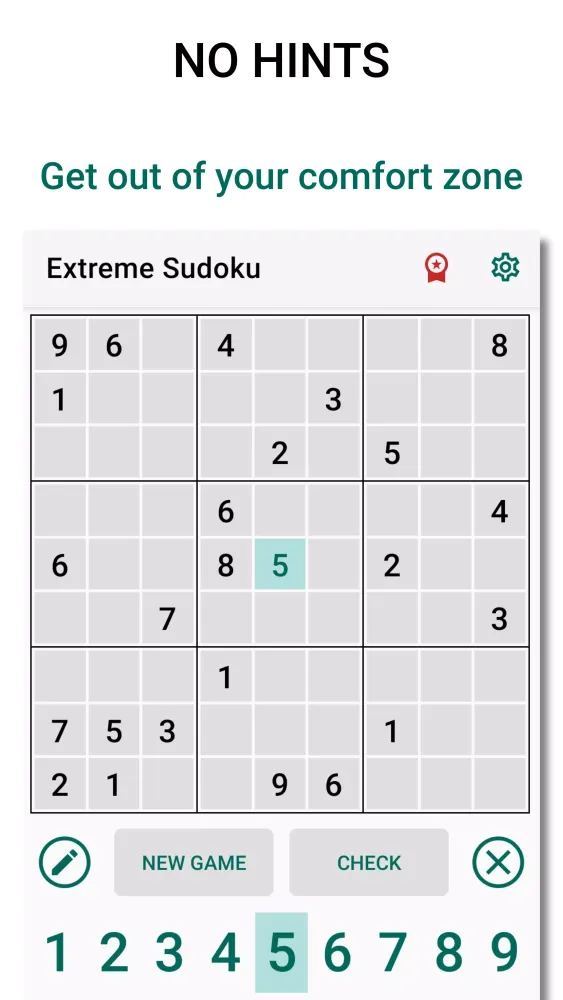 Extreme Sudoku स्क्रीनशॉट
