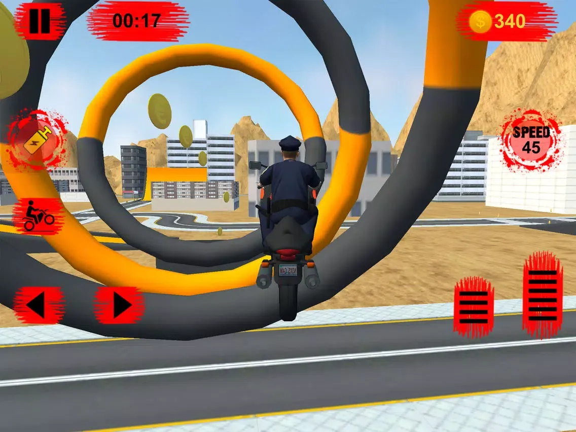 Captures d'écran de Extreme Bike Simulator iPad 
