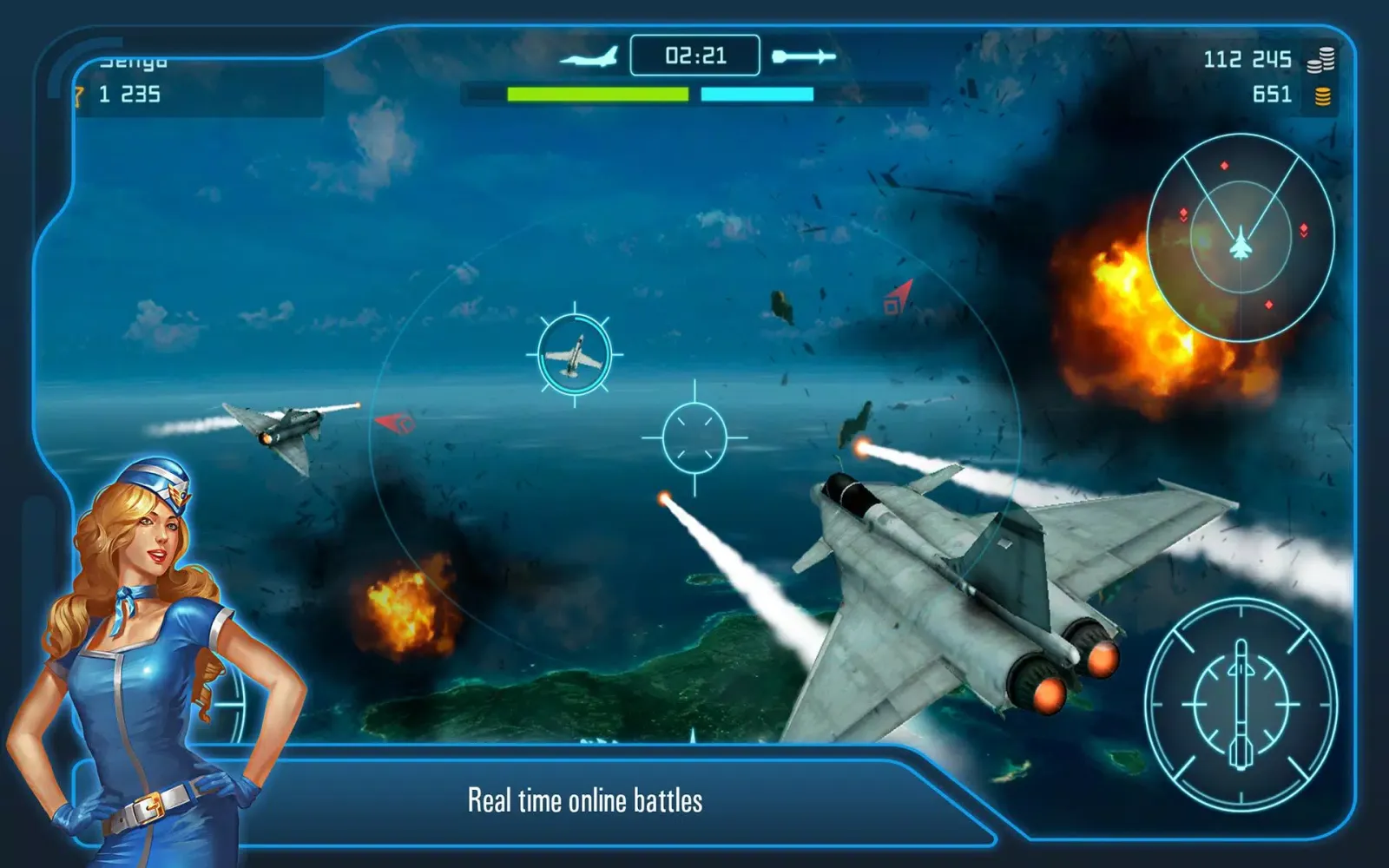 Battle Warplanes: War-Games Screenshots
