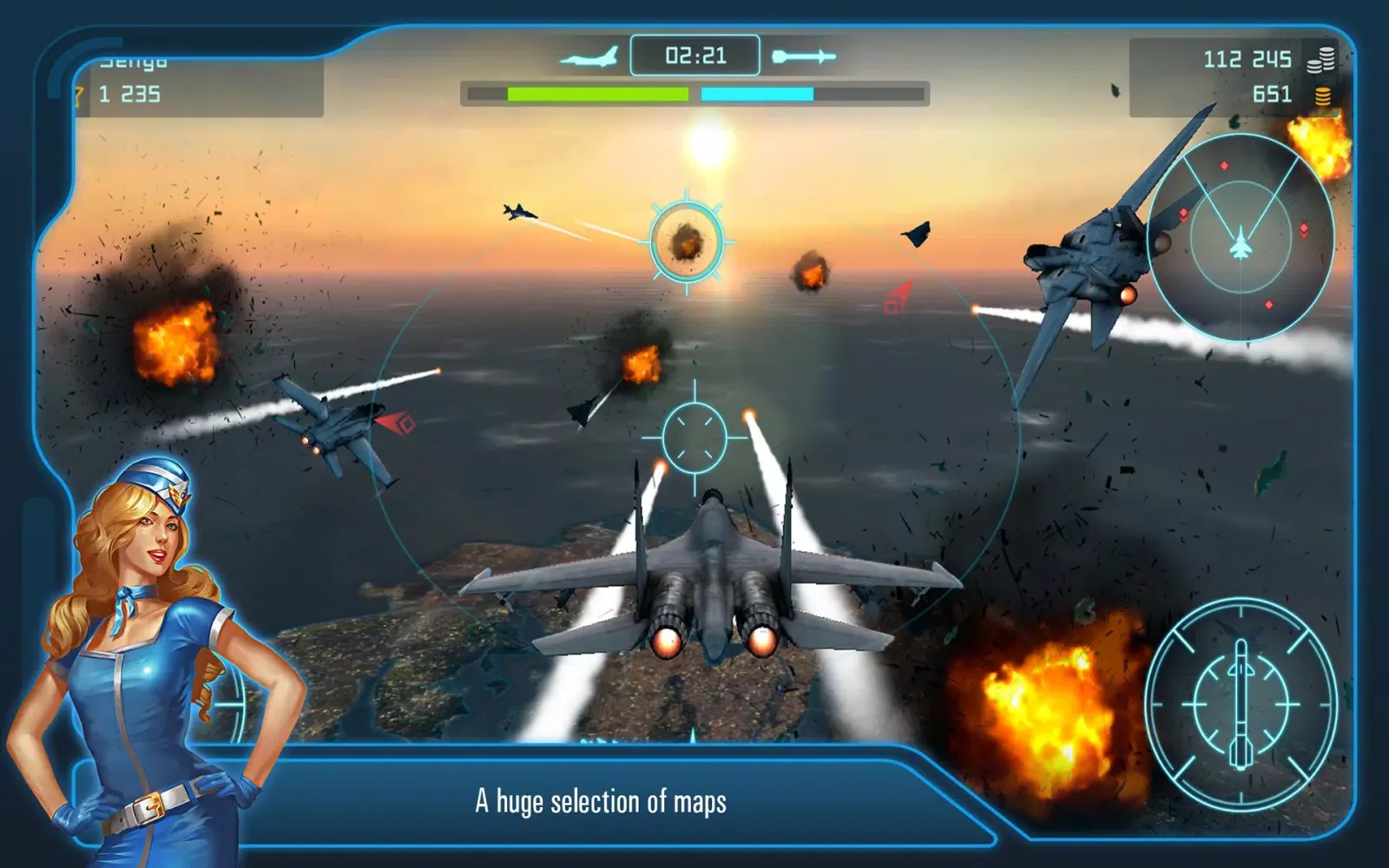 Battle Warplanes: War-Games Screenshots