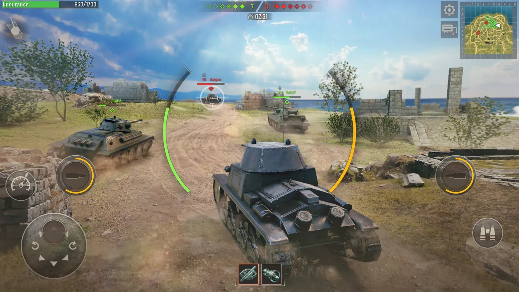 Battle Tanks 스크린샷