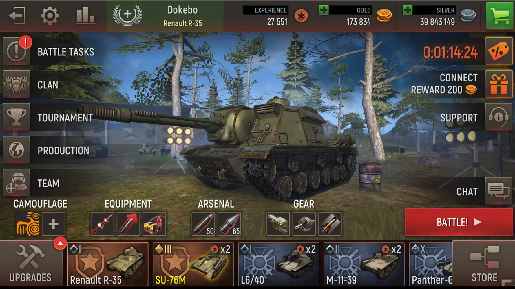 Battle Tanks 스크린샷