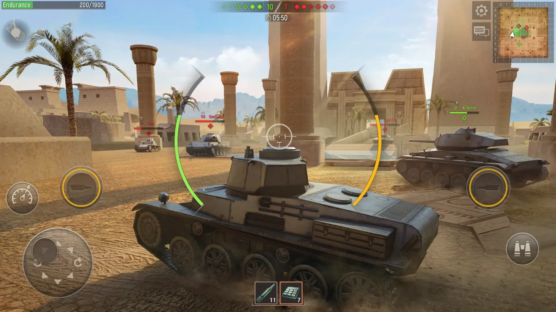 Battle Tanks 스크린샷