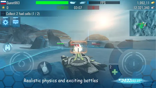 ภาพหน้าจอของ Future Tanks: War Tank Game