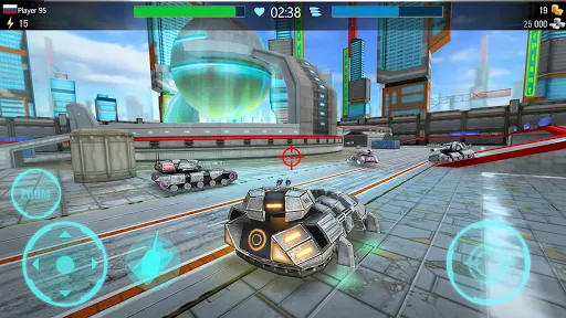 Ảnh chụp màn hình của Iron Tanks: War Games Online