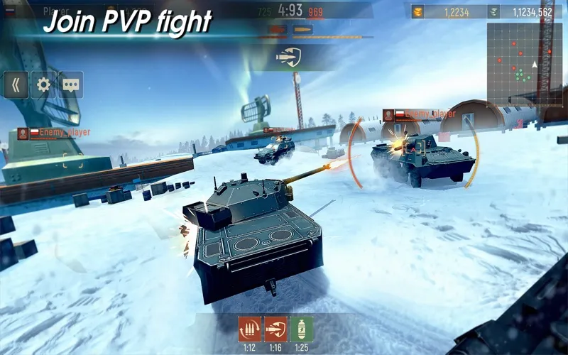 Capturas de pantalla de Metal Force: Tank Army Shooter