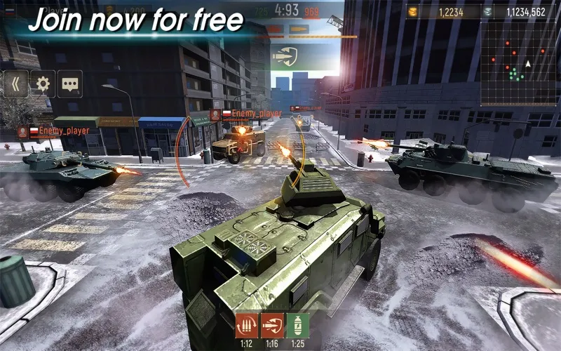Capturas de pantalla de Metal Force: Tank Army Shooter