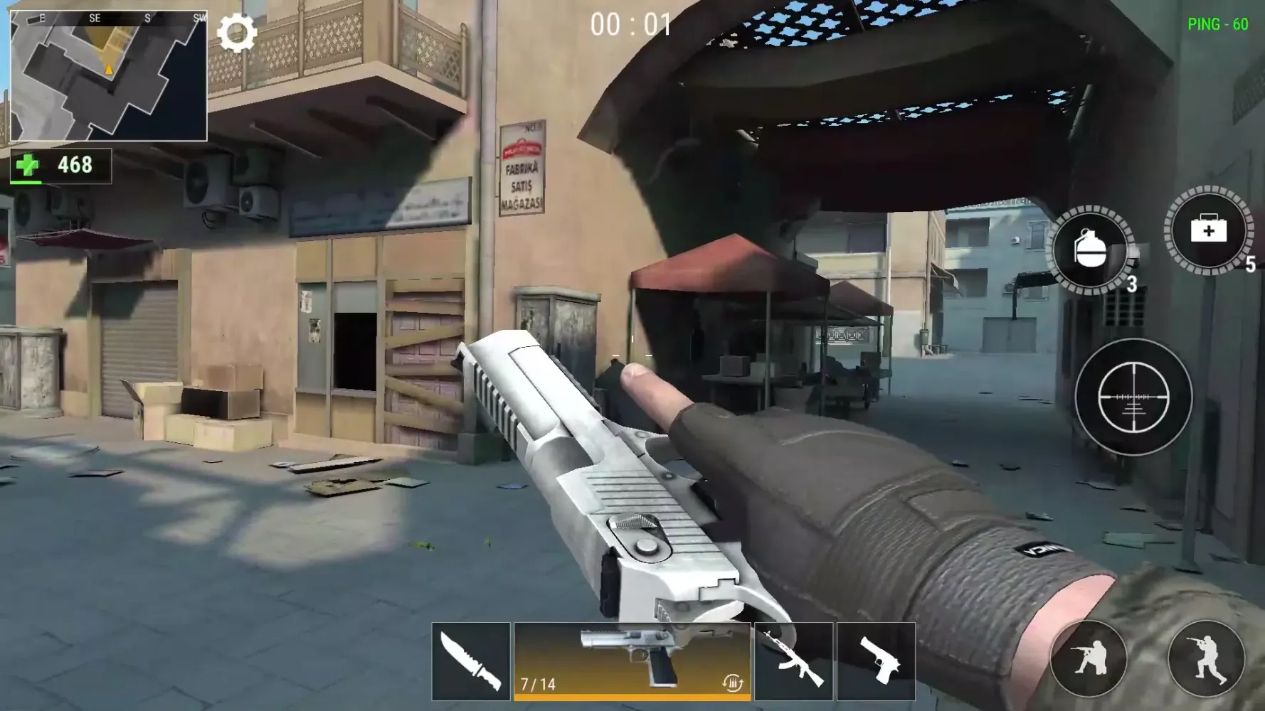 Modern Gun: Shooting War Games Screenshots