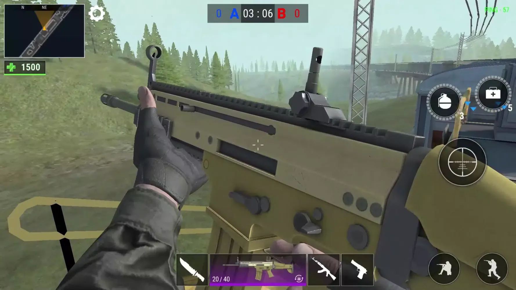 Modern Gun: Shooting War Games Screenshots