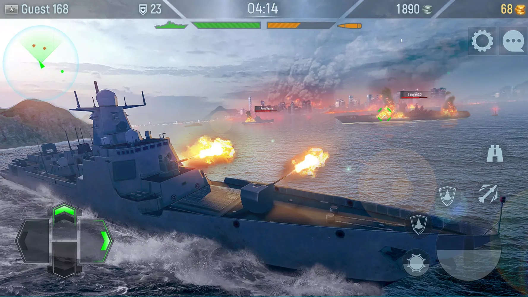 Screenshot di Naval Armada