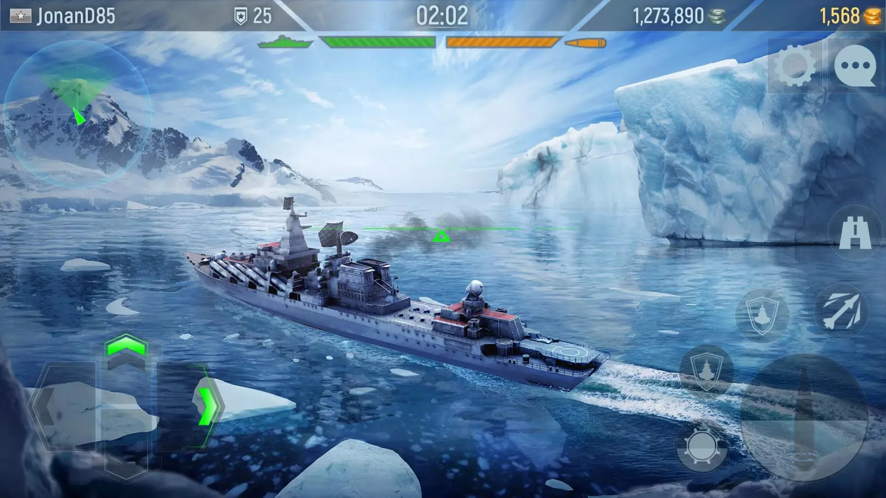 Screenshot di Naval Armada