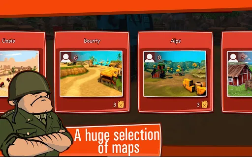 Toon Wars: Awesome Tank Game Ekran Görüntüleri