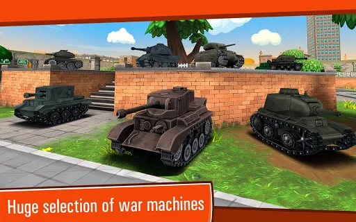 Toon Wars: Awesome Tank Game Ekran Görüntüleri