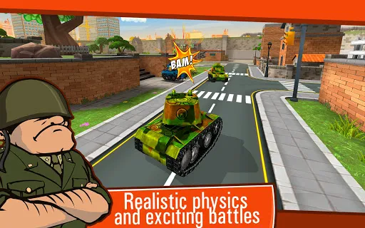 Toon Wars: Awesome Tank Game Ekran Görüntüleri