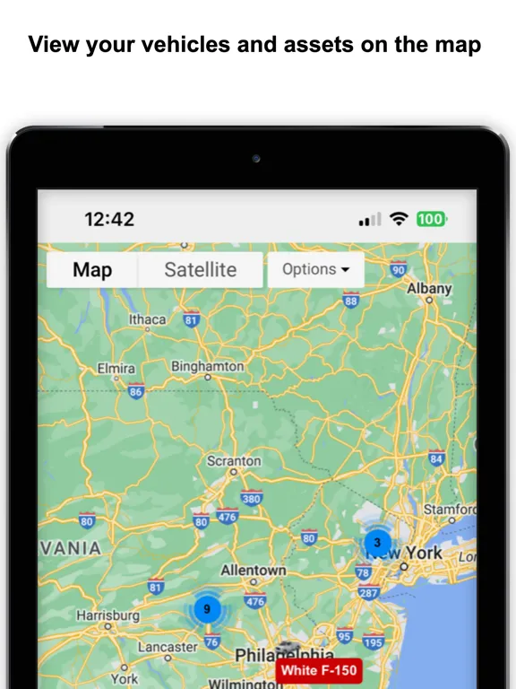 Скриншоты Extreme Fleet Tracking iPad 