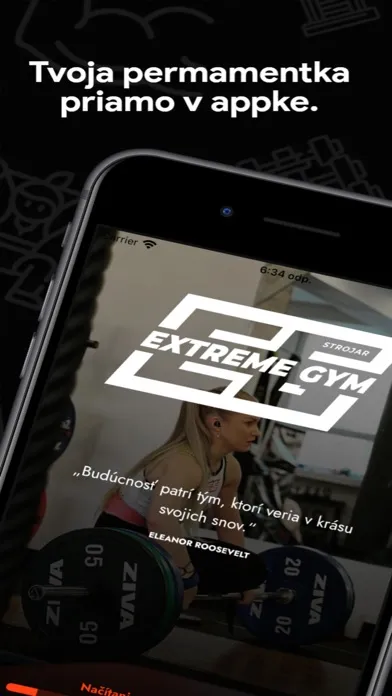 Capturas de tela do Extreme Gym - Strojar