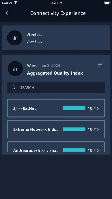 ExtremeCloud IQ Companion স্ক্রিনশট