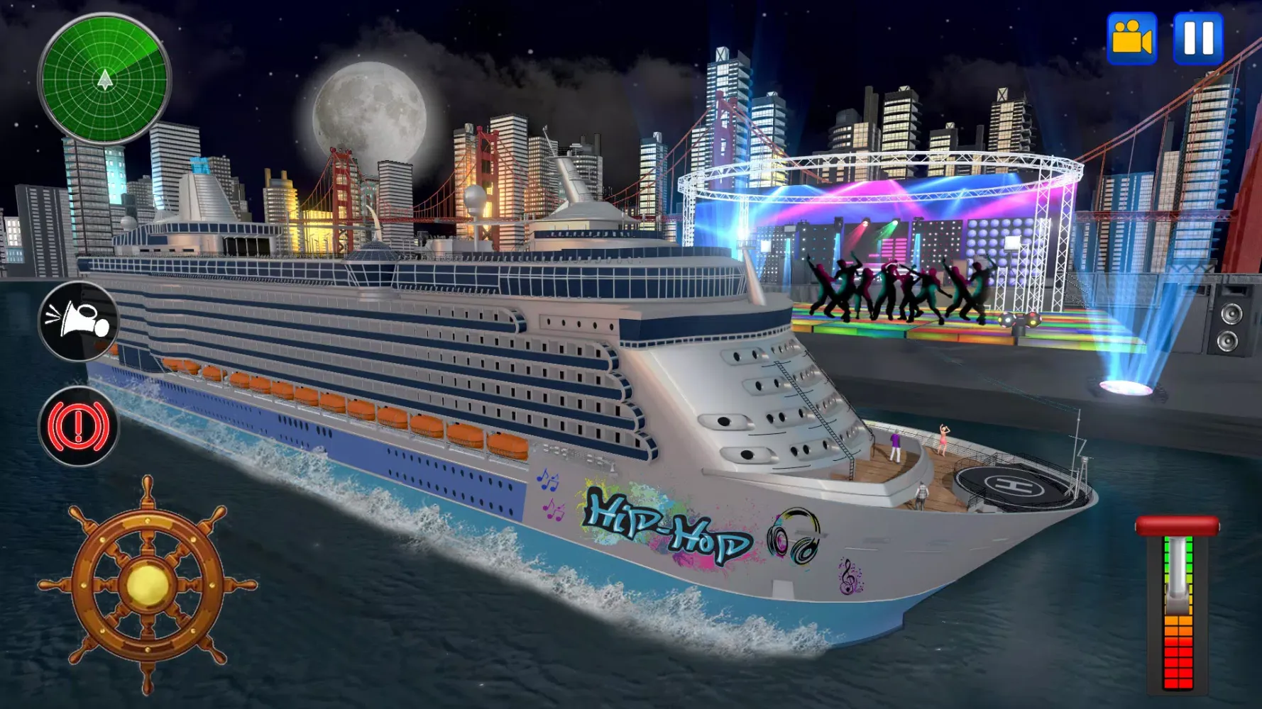 Real Cruise Ship Driving Simul स्क्रीनशॉट