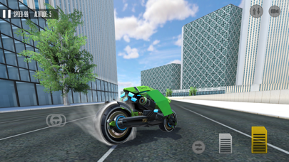 Flying Moto Pilot Simulator スクリーンショット